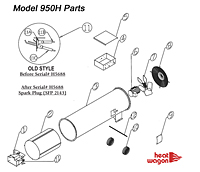 HEat Wagon 950H body parts 2014